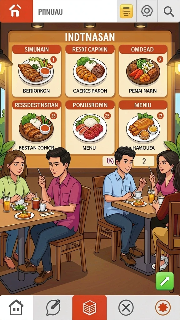 inova77 - Mode multiplayer menambah keseruan dalam permainan.