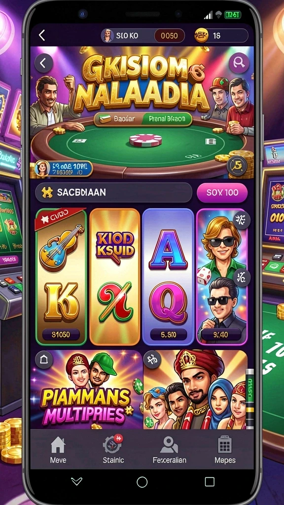 luckyrp - Berbagai pilihan mini-game seru untuk dimainkan.